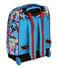 SJGANG JUNIOR Rucsac tip troler cu 2 roți, fix negru - Rucsacuri cu role - 7