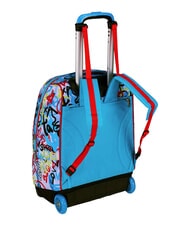 SJGANG JUNIOR Rucsac tip troler cu 2 roți, fix negru - Rucsacuri cu role - 8