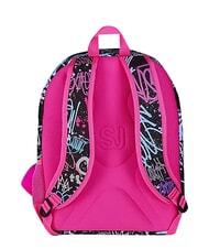SJGANG SJ EVER FIXSTAR GIRL Rucsac cu compartiment dublu negru - Rucsacuri pentru școală și timp liber - 3