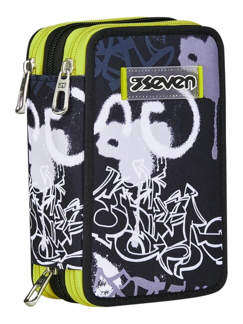 GET TOGETHER Penar cu 3 fermoare steelgray - Penare și accesorii