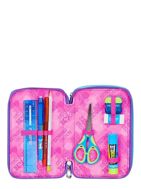 GET TOGETHER Penar cu 3 fermoare fuxiafluo - Penare și accesorii