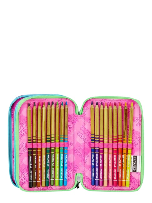 GET TOGETHER Penar cu 3 fermoare fuxiafluo - Penare și accesorii