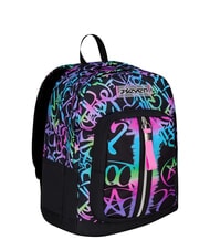 SEVEN LOVELY ELEMENTS Rucsac cu compartiment dublu fuxiafluo - Rucsacuri pentru școală și timp liber - 4