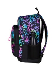 SEVEN LOVELY ELEMENTS Rucsac cu compartiment dublu fuxiafluo - Rucsacuri pentru școală și timp liber - 5