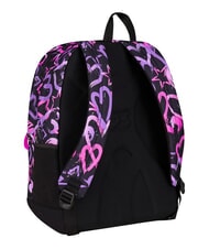 SEVEN LOVELY ELEMENTS Rucsac cu compartiment dublu căpșună roz - Rucsacuri pentru școală și timp liber - 6