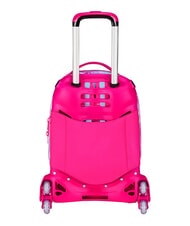 SJGANG PLUSHY RABBIT Rucsac tip troler cu 3 roți, detașabil păpușă roz - Rucsacuri cu role - 8