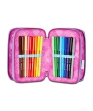 SEVEN GLOOMY HEART Penar cu 3 fermoare Bluedeep - Penare și accesorii - 2