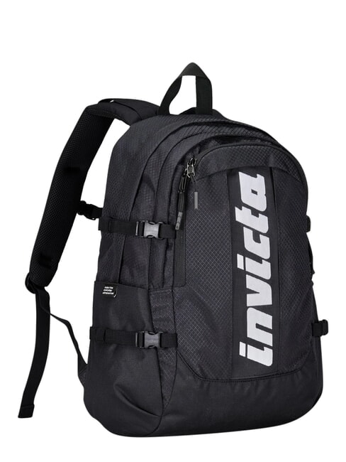 INVICT-ACT PLUS FIBRA OTTICA Rucsac pentru laptop de 14". negru - Rucsacuri pentru școală și timp liber