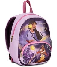 WISH ASILO Rucsac mic cu plasă laterală VIOLA - Rucsacuri pentru școală și timp liber - 3