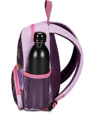 WISH ASILO Rucsac mic cu plasă laterală VIOLA - Rucsacuri pentru școală și timp liber - 4