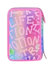 SJGANG FANTASYS GIRL Penar cu 3 fermoare liliac moale - Penare și accesorii - 4