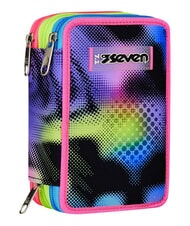 SEVEN WRITE DOWN Penar cu 3 fermoare fuxiafluo - Penare și accesorii - 4