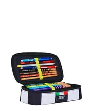 JUVENTUS MAGIC GOAL Penar Juventus, husă rapidă STRIPE BLACK / WHITE - Penare și accesorii - 4