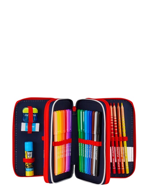 HANG TIME Penar cu 3 fermoare albastru deschis - Penare și accesorii