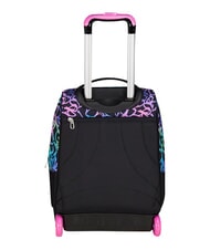SEVEN SPRINKLING Rucsac tip troler cu 2 roți, fix fuxiafluo - Rucsacuri cu role - 4