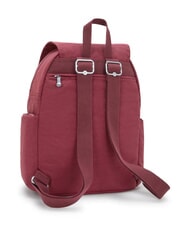 KIPLING CITY ZIP S Rucsac cu clapă vin de salon - Genți femei - 2