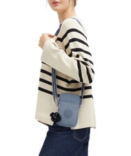 KIPLING TALLY BLUE Geantă mică pentru iPhone piatră albastră - Genți femei - 4
