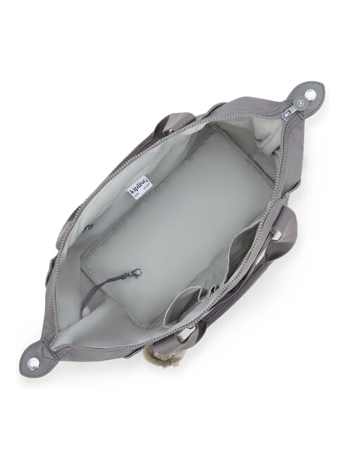 ART TOTE M Shopper cu curea de umar gri atrăgător - Genți femei