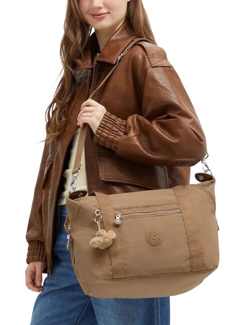 ART TOTE M Shopper cu curea de umar bronz timpuriu - Genți femei