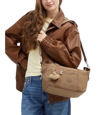 KIPLING ART MINI Geantă de m&acirc;nă / umăr bronz timpuriu - Genți femei - 5