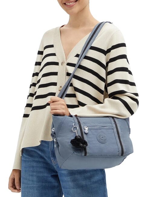 ART MINI Geantă de m&acirc;nă / umăr piatră albastră - Genți femei