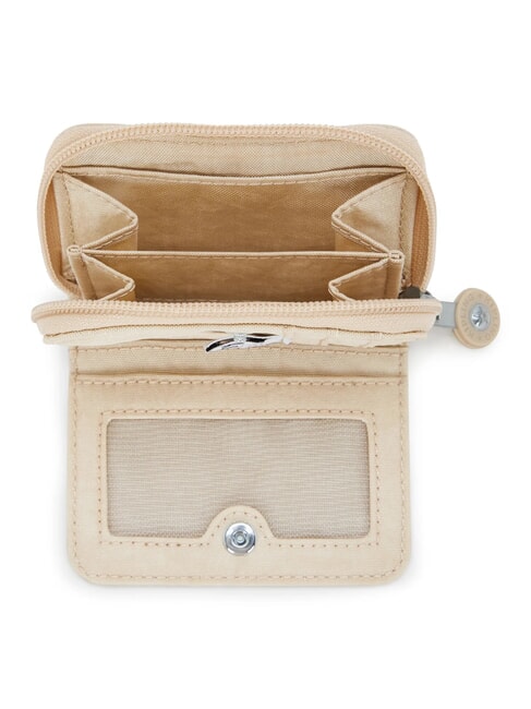 TOPS Portofel mic bej strălucitor - Portofele femei