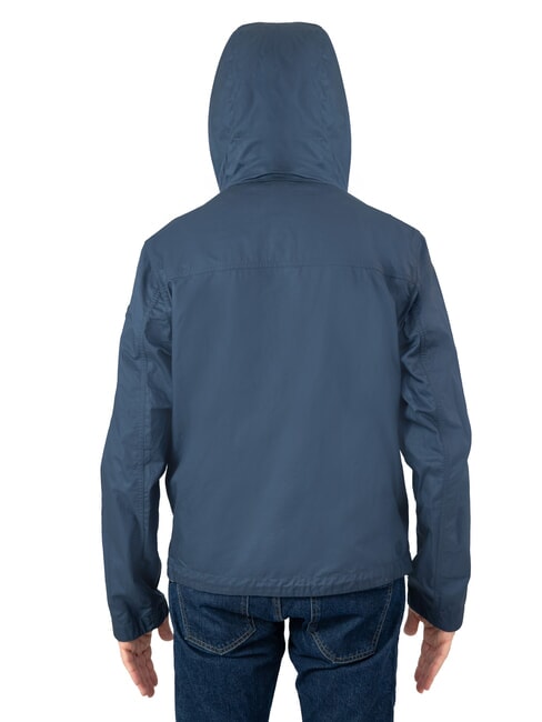 ORIGINALS FIBERS Jachetă cu glugă albastru marin - Geci de bărbați