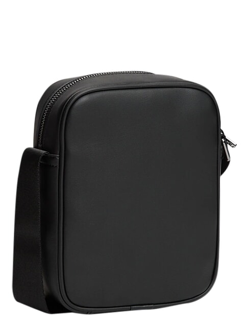 TH WOVEN Geantă mică cu buzunar negru - Genți de umăr bărbați