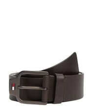 TOMMY HILFIGER TJ SCANTON Curea de piele maro inchis - Curele - 2