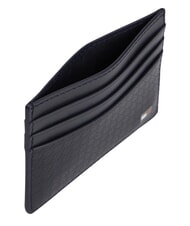 TOMMY HILFIGER TH EMBOSSED Suport card de credit, piele albastru spațial - Portofele bărbați - 3