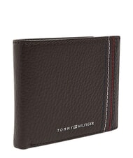TOMMY HILFIGER TH CENTRAL Portofel cu portcard, din piele boabe de cafea - Portofele bărbați - 4