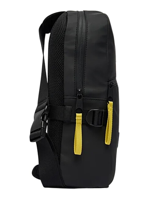 TJ DAILY ELEVATED Geantă pe un singur umăr negru - Borsete de br&acirc;u