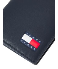 TOMMY HILFIGER TJ HERITAGE Portofel mini cu suport pentru carduri marina de noapte &icirc;ntunecată - Portofele bărbați - 3
