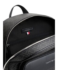 TOMMY HILFIGER TH FLAG MONOGRAM Rucsac negru - Rucsacuri pentru școală și timp liber - 5
