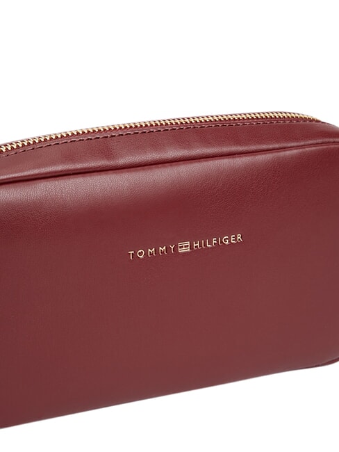 TH ESSENTIAL Geantă de umăr mini catifea maro - Genți femei