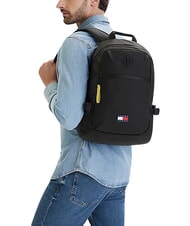 TOMMY HILFIGER TJ DAILY ELEVATED Rucsac negru - Rucsacuri pentru școală și timp liber - 2