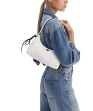 TOMMY HILFIGER TJ CITY CHARM Geantă de umăr ecru matlasat - Genți femei - 2