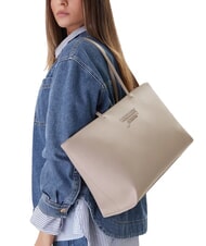 TOMMY HILFIGER TJ MUST Geantă tote piatră - Genți femei - 2