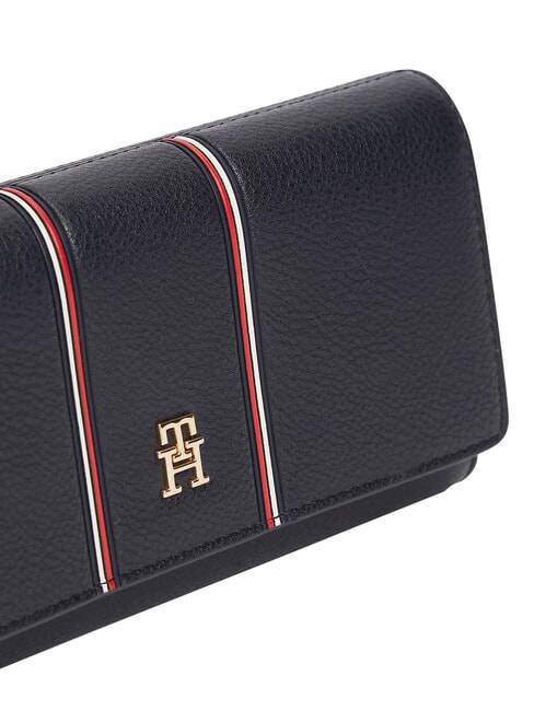 TH ICON Portofel mare cu clapă albastru spațial - Portofele femei