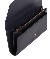 TOMMY HILFIGER TH ICON Portofel mare cu clapă albastru spațial - Portofele femei - 4