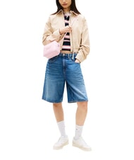 TOMMY HILFIGER TJ MUST Geantă de umăr mini trandafir de praf de perlă - Genți femei - 2