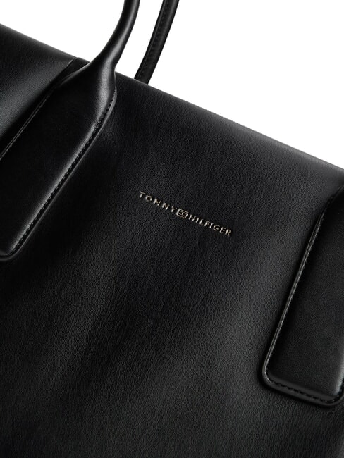 TH ESSENTIAL Geantă de umăr negru - Genți femei