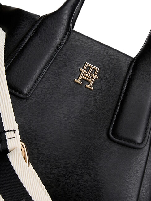 TH ESSENTIAL Geantă de umăr mini negru - Genți femei