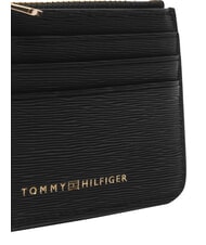 TOMMY HILFIGER TH MODERN titular de card de credit negru - Portofele femei - 4