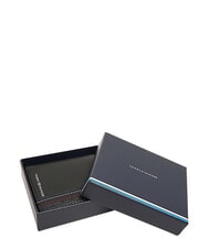 TOMMY HILFIGER TH CENTRAL Portofel și port-card, din piele negru - Portofele bărbați - 5