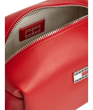 TOMMY HILFIGER TJ CITY CHARM Geantă de umăr mini roșu safir - Genți femei - 4