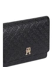 TOMMY HILFIGER TH ICON Portofel mic negru - Portofele femei - 4