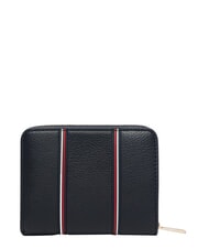 TOMMY HILFIGER TH ICON Portofel mediu, cu fermoar albastru spațial - Portofele femei - 2