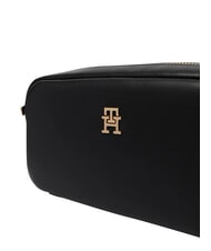 TOMMY HILFIGER TH ESSENTIAL Geantă de umăr mini negru - Genți femei - 4