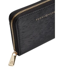 TOMMY HILFIGER TH MODERN Portofel compact, cu fermoar negru - Portofele femei - 3